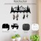 Key Holder for Wall, Decorative Farmhouse Rustic Wall Mount Key Organizer Rack for with 7 Hooks, Key Hanger Wall for Kitchen, Entryway, Hallway, Bedroom, Doorway,12'' X 5.4''